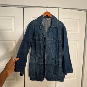 Lands End Vintage Denim Jacket